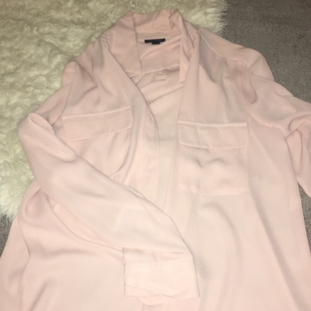 Pink blouse